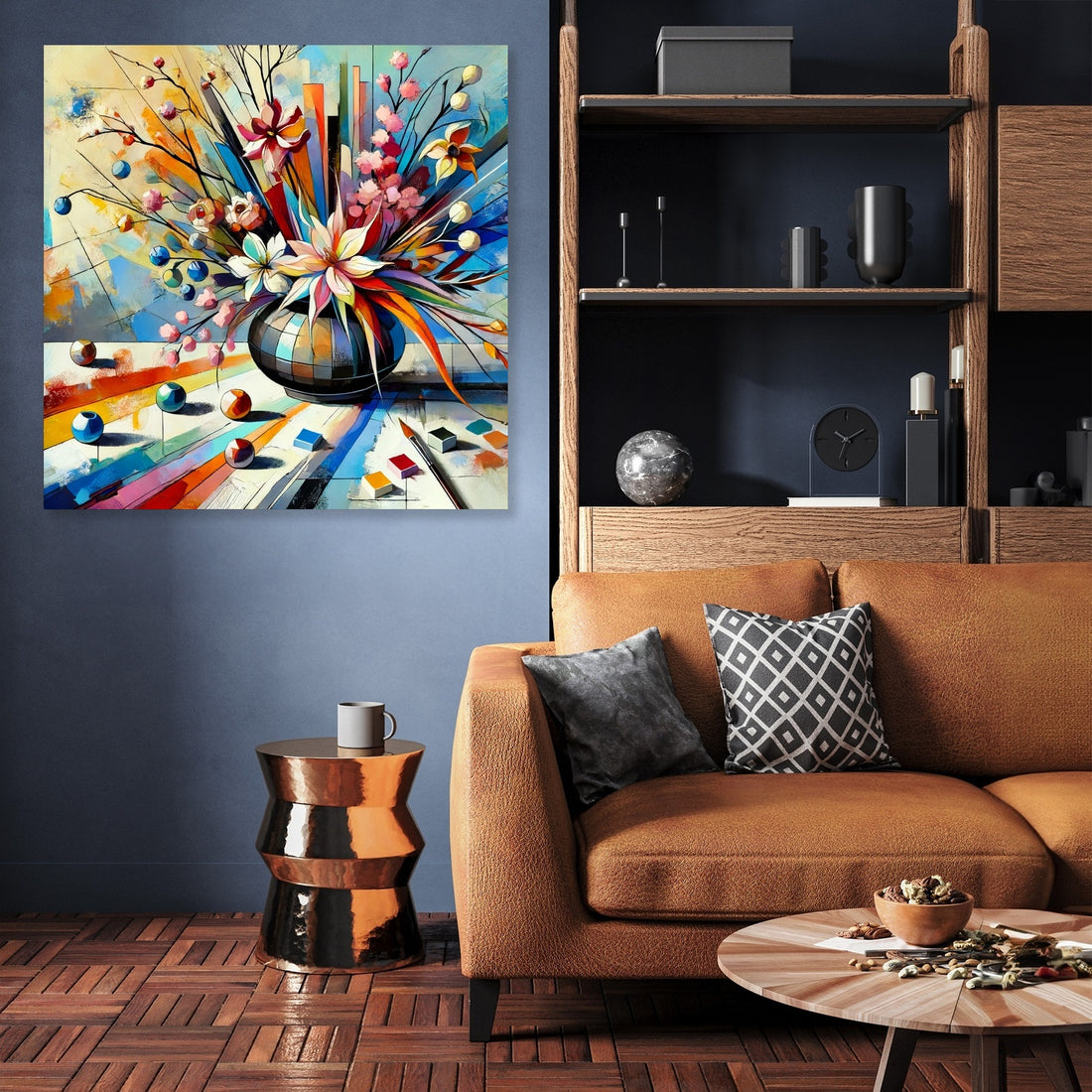 Abstract Ikebana Canvas - Secondary Image 3