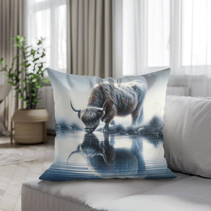Reflections of Serenity Cotton Cushion - Secondary Image 4