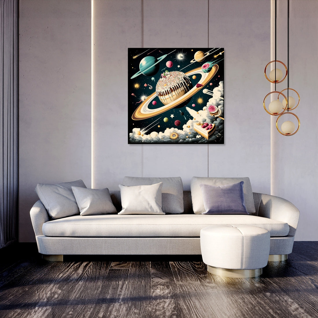 Galactic Gourmet Canvas - Secondary Image