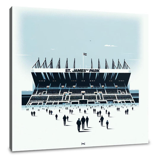 Newcastle St. James’ Park Anticipation Canvas - Main Image