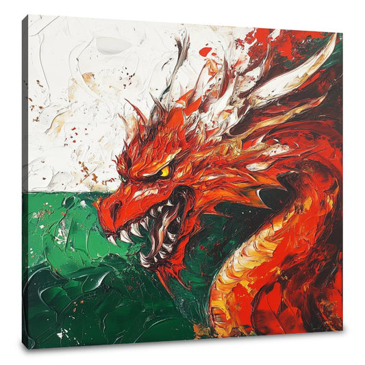 Red Dragon Honour Canvas - Main Image