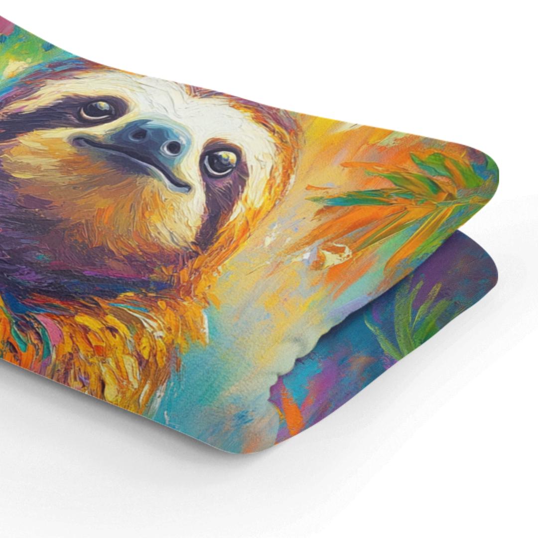 Rainbow Joy Sloth Blanket - Secondary Image 3