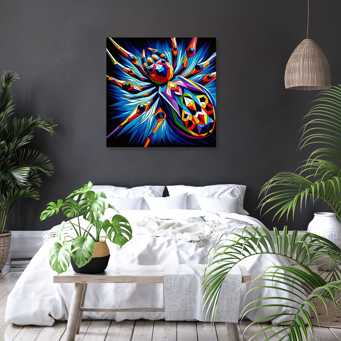 Cubist Courtship Canvas - Secondary Image 6