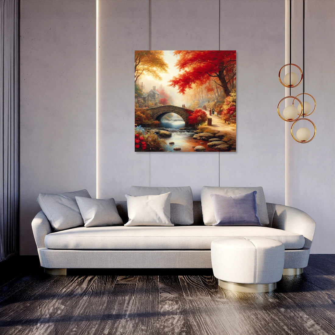 Healey Dell Autumn Canvas - Secondary Image