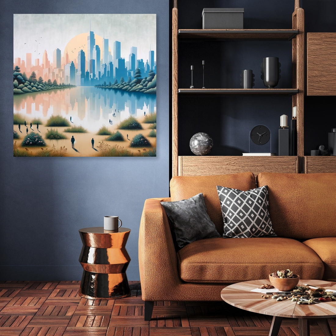 Skyline Harmony Canvas - Secondary Image 3