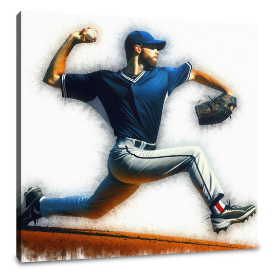 Pitcher's Moment Canvas - Main Image