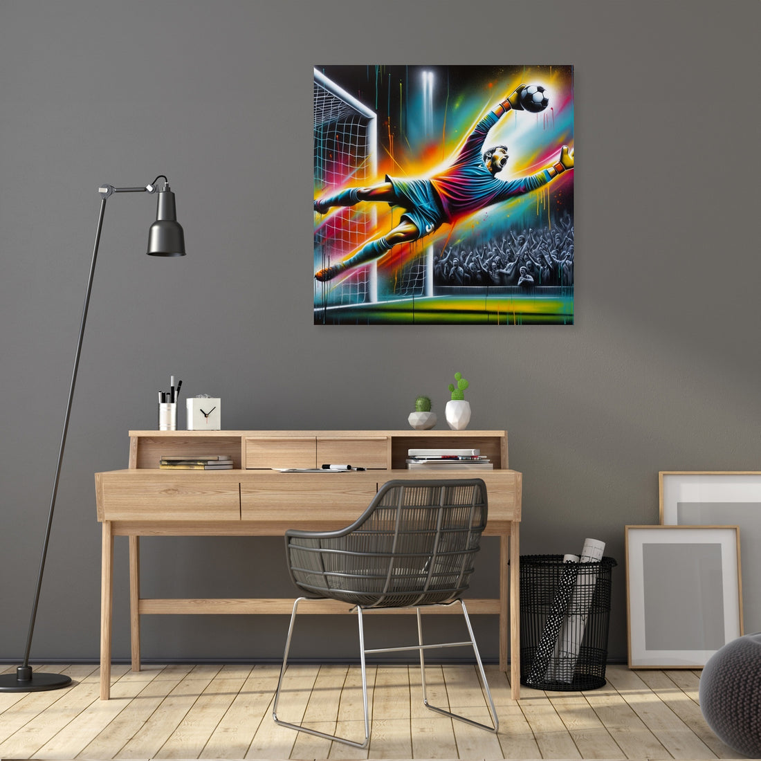 Goalkeeper's Triumph Canvas - Secondary Image 5