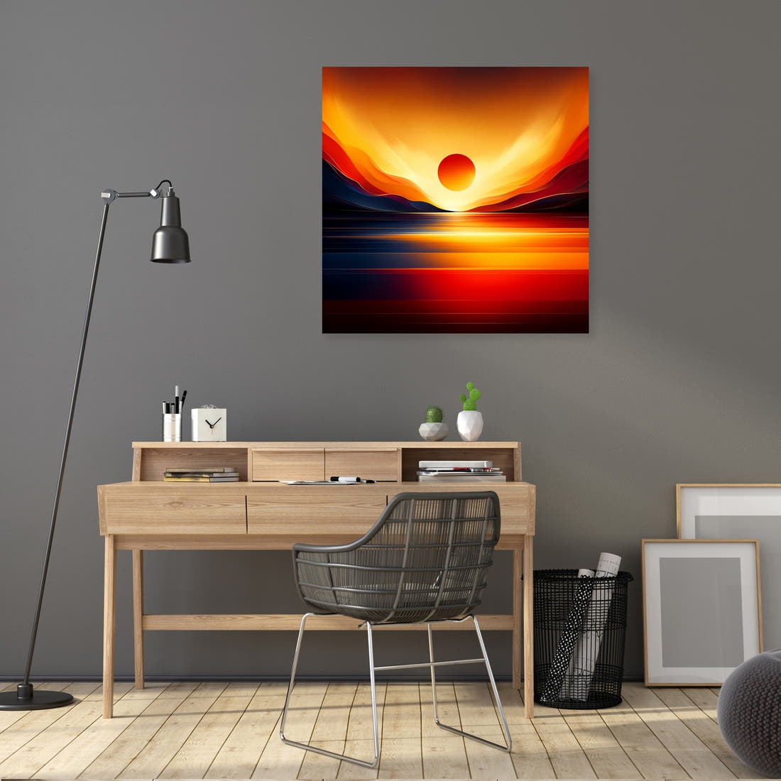 Sunset Simplicity Canvas - Secondary Image 5