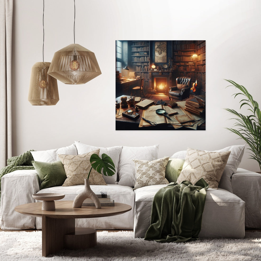 Study of Solitude Canvas - Secondary Image 2