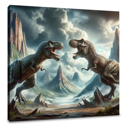 Thunder Duel Rex Canvas - Main Image