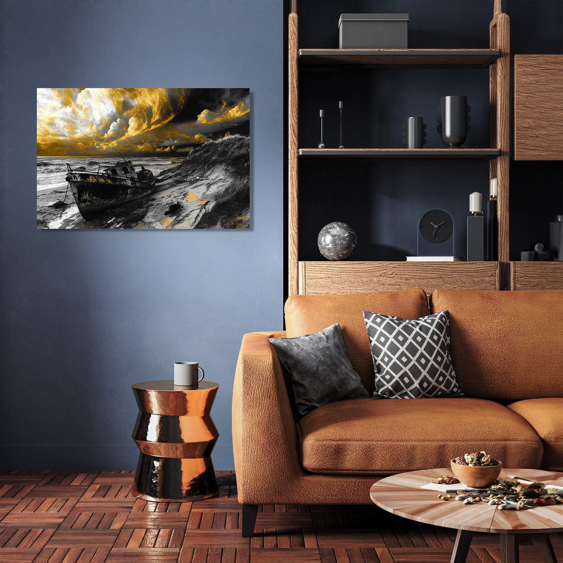 Emotional Seascape Canvas - Secondary Image 3