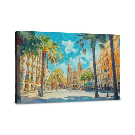 Gaudí's Barcelona Canvas - Main Image