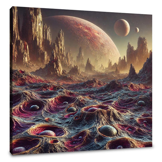 Alien Terrain Canvas - Main Image