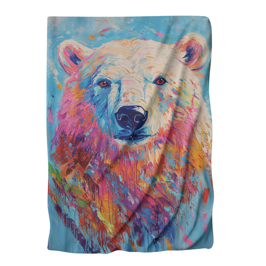 Polar Bear Symphony Blanket - Main Image