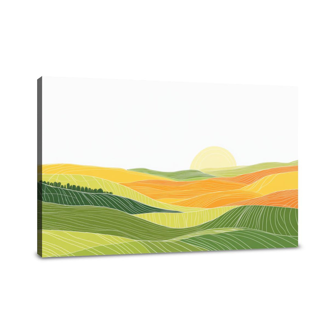Dawn Fields Canvas - Main Image