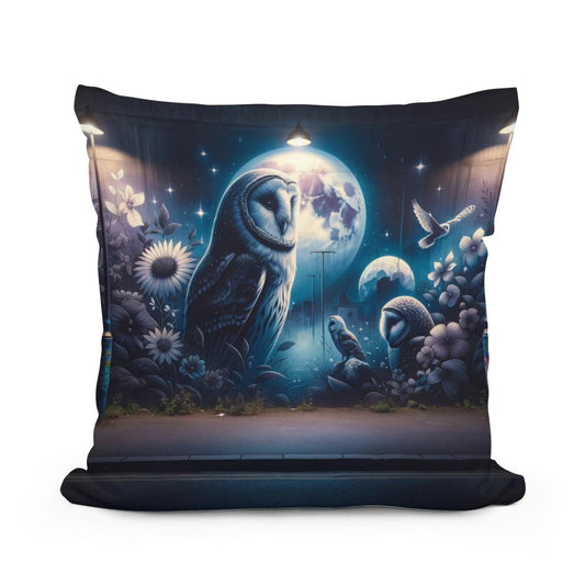 Nightfall Serenade Cotton Cushion - Main Image