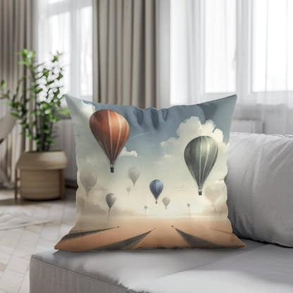 Ascend in Serenity Cotton Cushion - Secondary Image 4