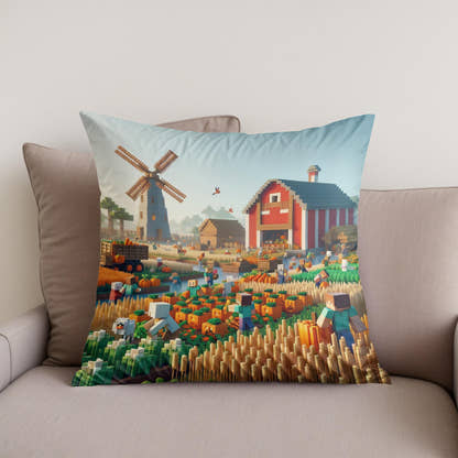 Harvest Haven Cotton Cushion - Secondary Image