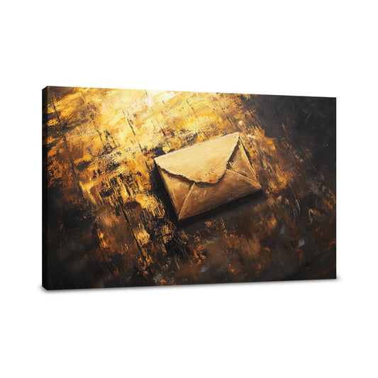 Forgotten Letters Luminescent Canvas - Main Image