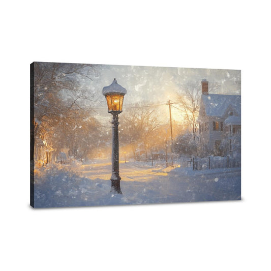 Winter Luminescence Canvas - Main Image