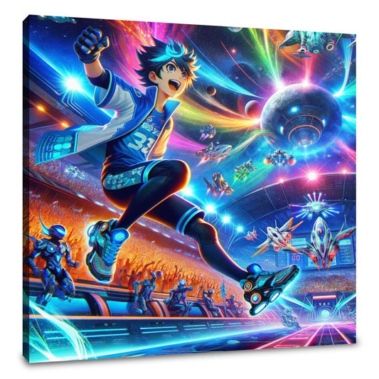 Interstellar Sports Showdown Canvas - Main Image