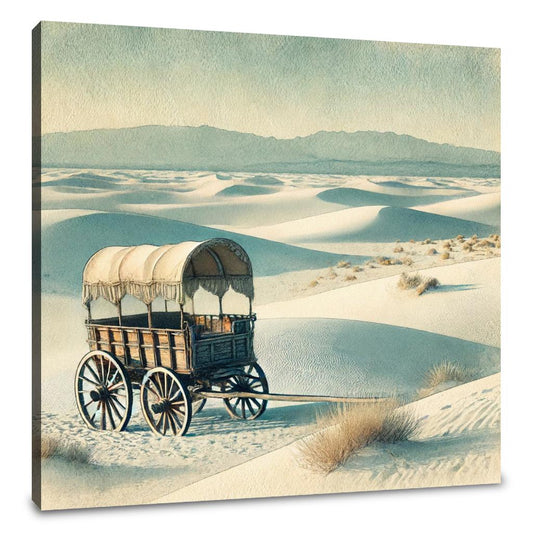White Sands Serenity Canvas - Main Image