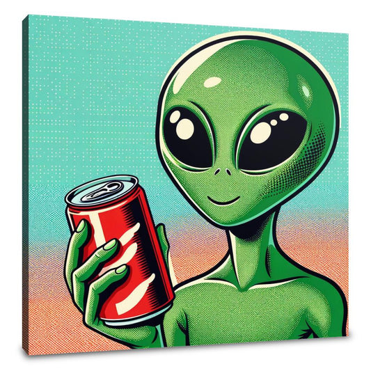 Alien Soda Canvas - Main Image