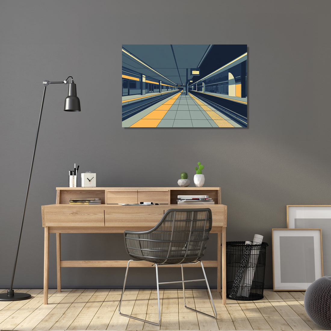 Underground Station Canvas - Secondary Image 5