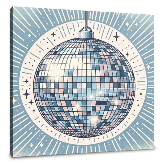 Nostalgic Disco Canvas - Main Image