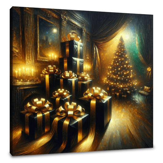 Midnight Christmas Memory Canvas - Main Image