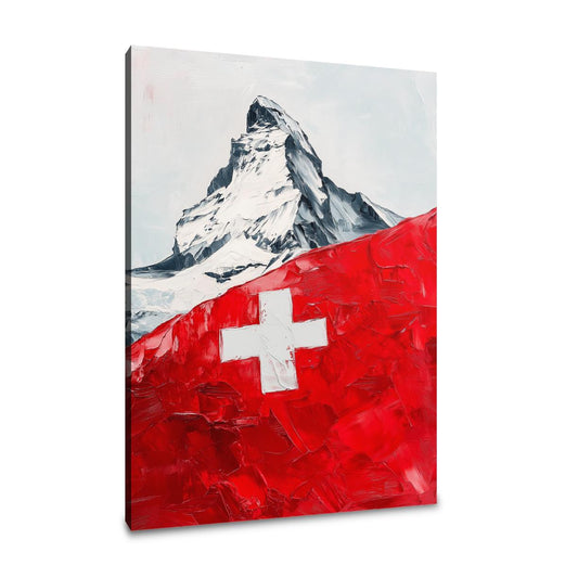 Majestic Alps Canvas - Main Image