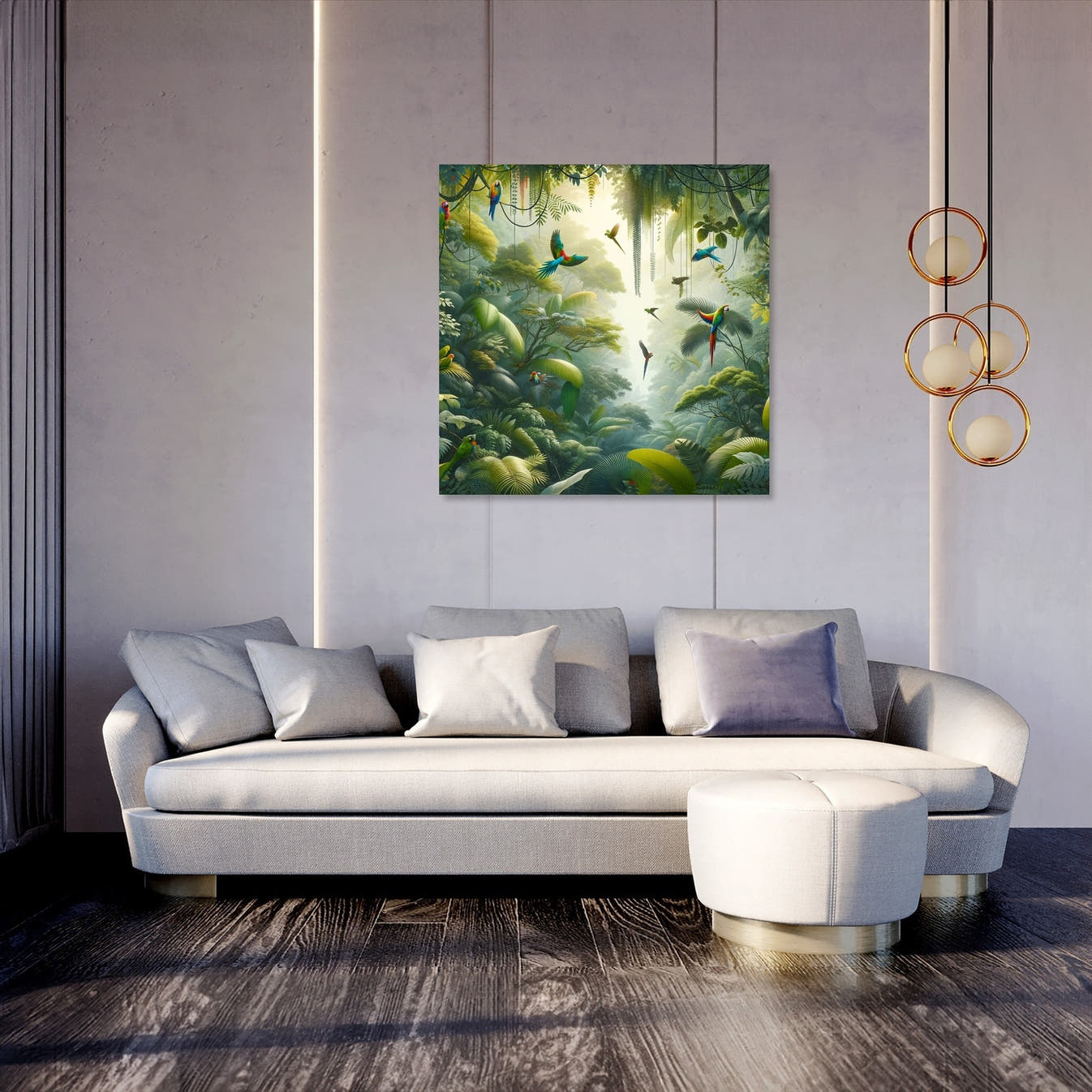 Enchanted Glade Canvas - Secondary Image