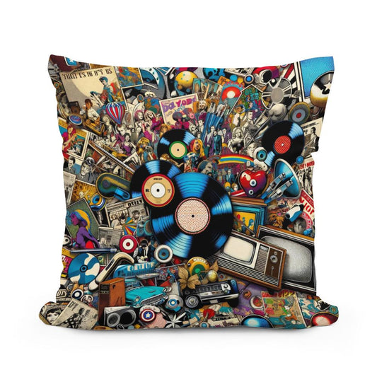 Nostalgia Tapestry Cotton Cushion - Main Image