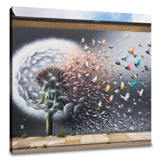 Dandelion Flight Canvas - Main Image