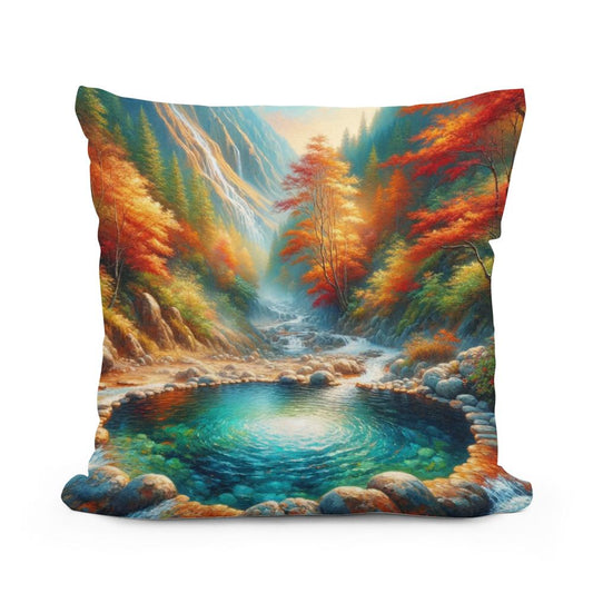 Mountain Retreat Cotton Cushion - Main Image