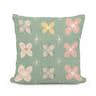 Pistachio Modern Folk Art Cotton Cushion - Main Image
