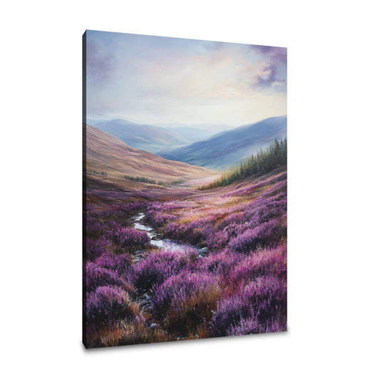 The Splendour of Highland Valley Canvas - Main Image