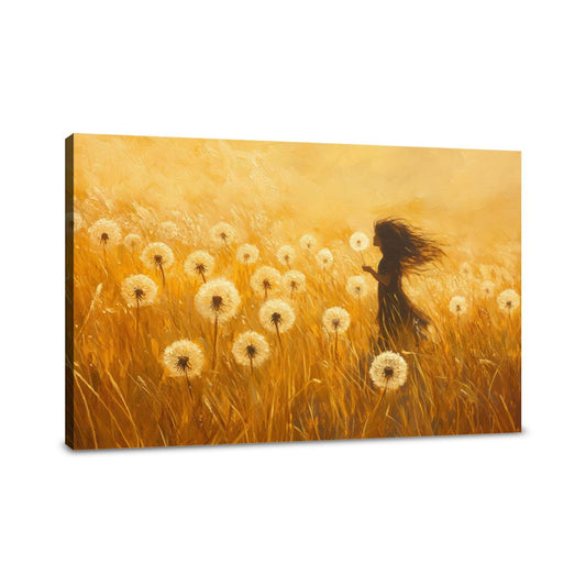 Dandelion Dreams Canvas - Main Image