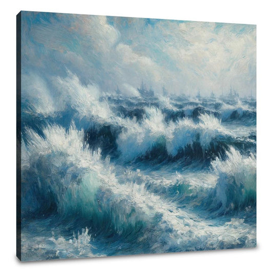 Frozen Waves Canvas - Main Image