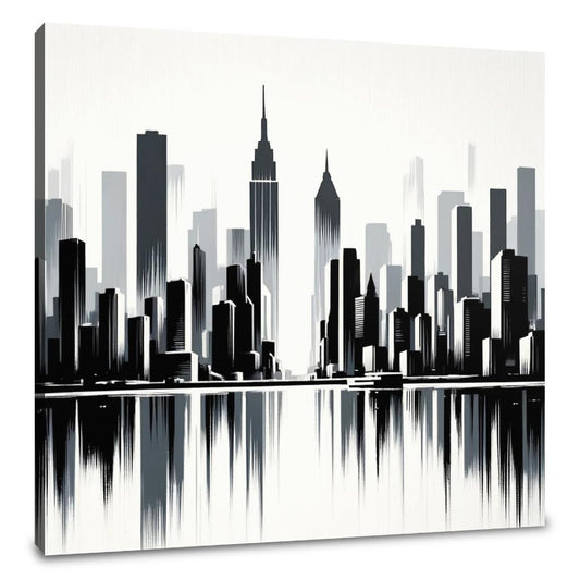 Modernist New York Canvas - Main Image