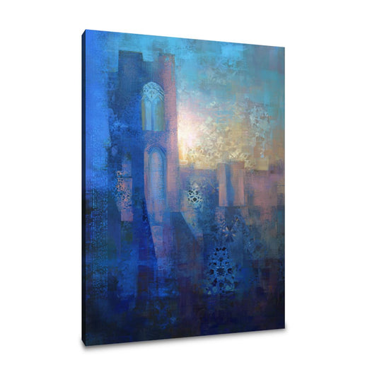 Richmond Castle Dawn Canvas - Main Image