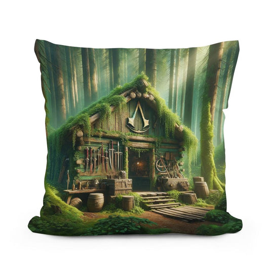 Forest Assassin Cotton Cushion - Main Image