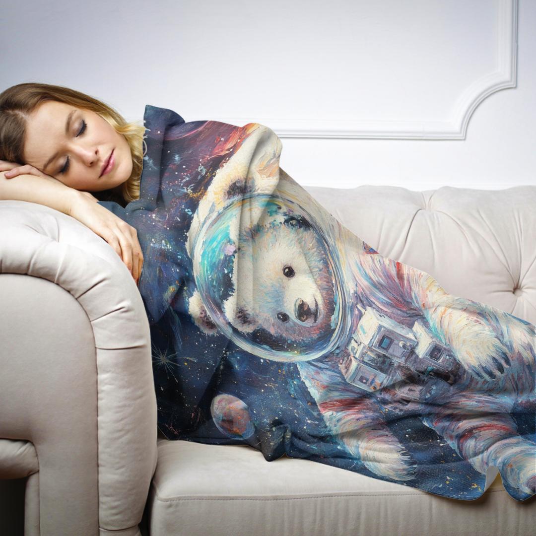 Cosmic Bear Blanket - Secondary Image