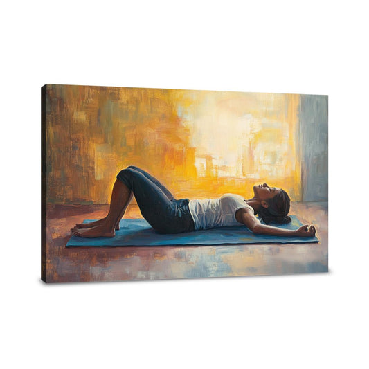 Post-Workout Serenity Canvas - Main Image