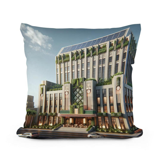 Eco-Deco Grandeur Cotton Cushion - Main Image
