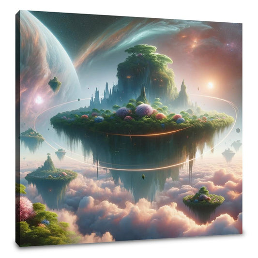 Floating Oasis Canvas - Main Image