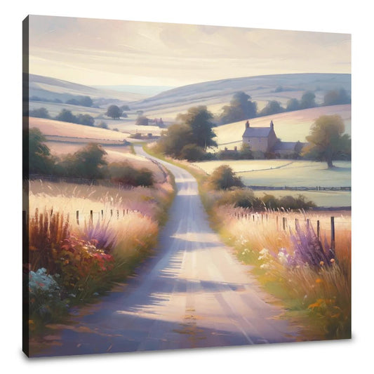 Countryside Road Canvas - Main Image