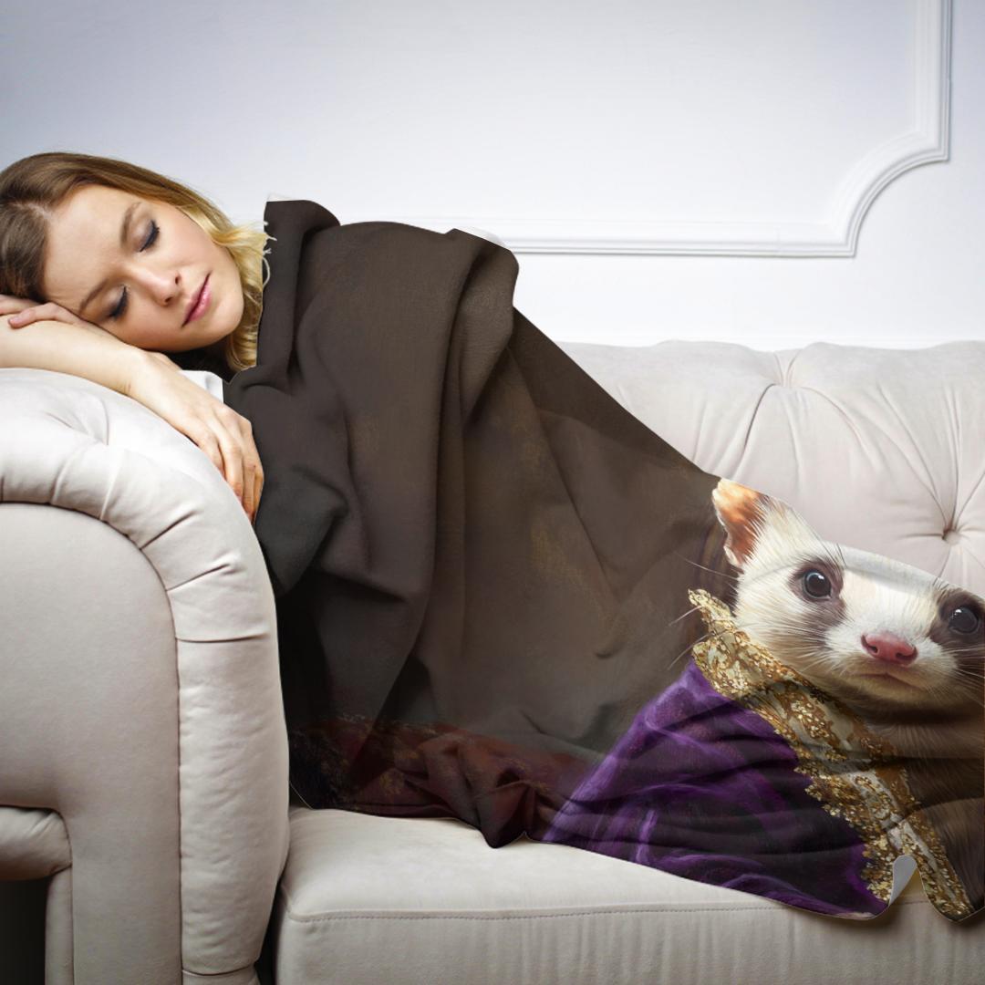 Regal Ferret Blanket - Secondary Image