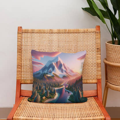 Mystic Meadow Cotton Cushion - Secondary Image 2