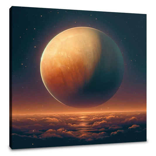 Titan's Hazy Enigma Canvas - Main Image